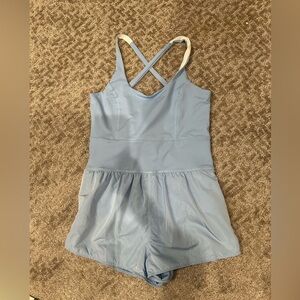 TCEC blue athletic romper- NWT sz M